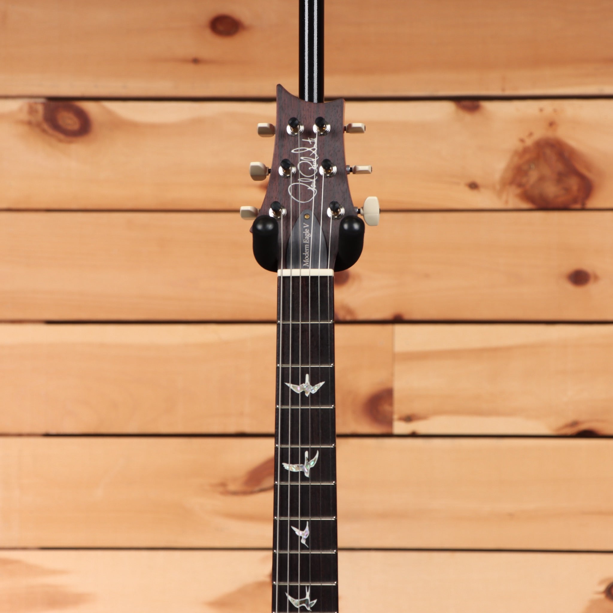 Paul Reed Smith Modern Eagle V 10-Top electric guitar McCarty Burst pre-owned with bird inlays