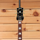 Gibson SJ-200 True Vintage natural acoustic jumbo guitar black headstock with crown inlay and tulip tuners