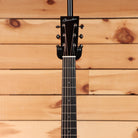 Boucher BG52G acoustic guitar natural finish with rosewood fretboard and chrome tuners