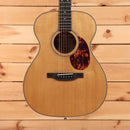 Boucher SG41V acoustic guitar natural finish with tortoiseshell pickguard and rosewood fretboard
