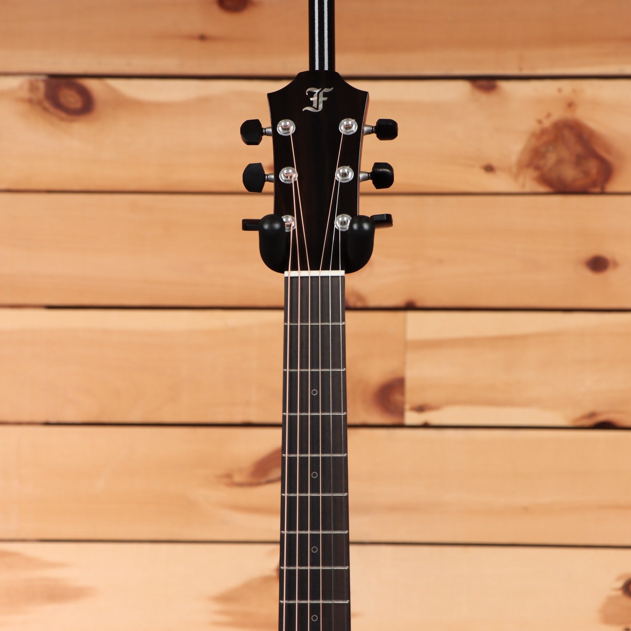 Furch Exotic Yellow GC-SXA-CPU natural classical guitar with black headstock and rosewood fretboard