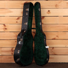 Bourgeois Touchstone Signature D acoustic guitar natural finish with green velvet interior case
