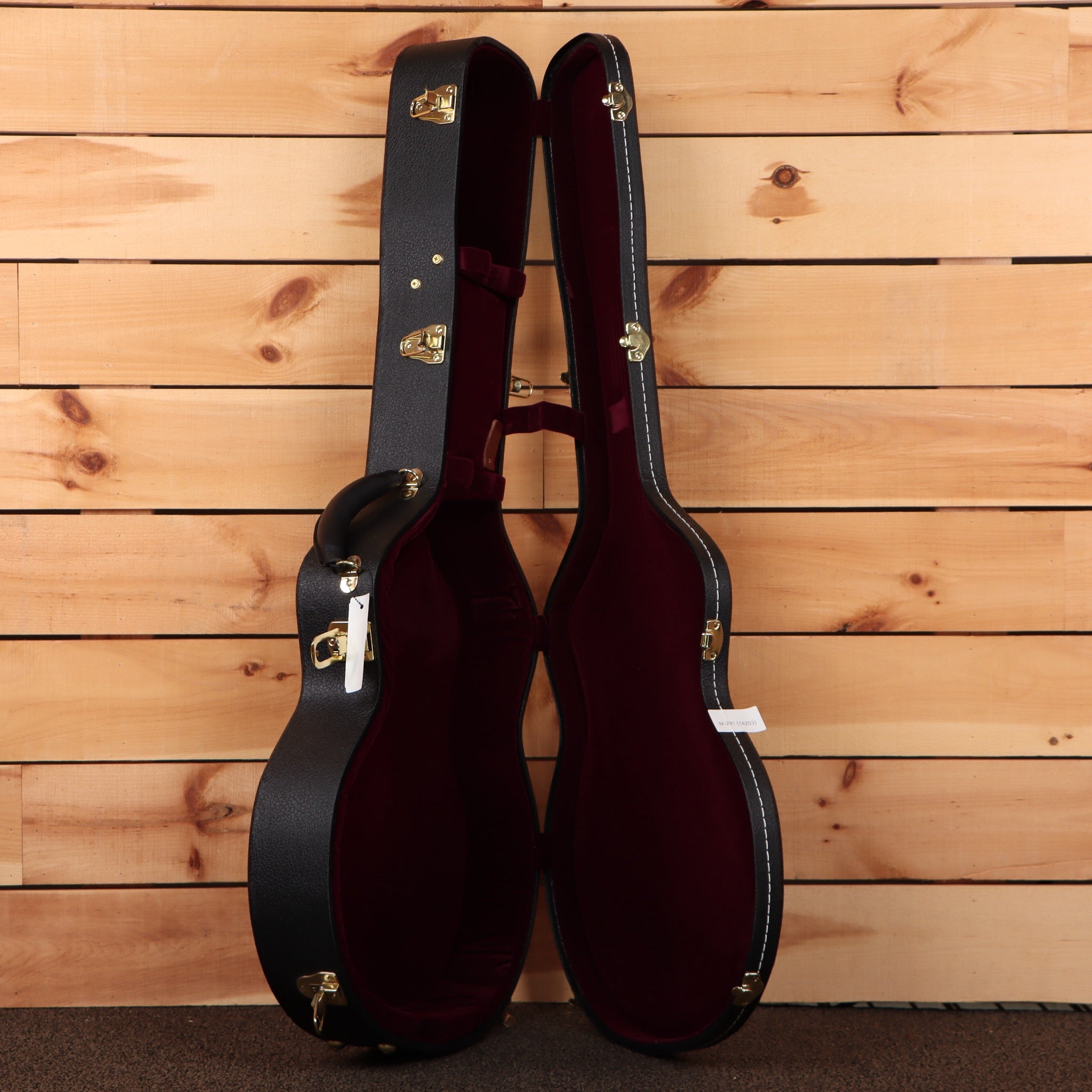 Martin 2026 NAMM Custom dreadnought acoustic guitar natural finish with burgundy velvet-lined hard case
