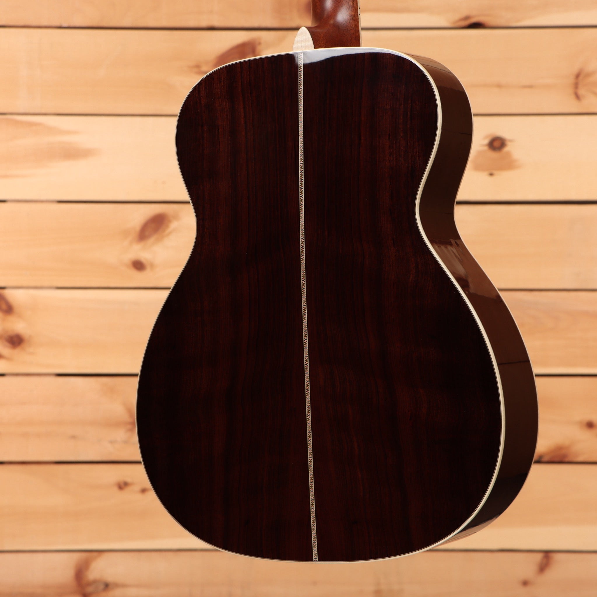 Martin 2026 NAMM Custom dreadnought acoustic guitar natural finish with white binding