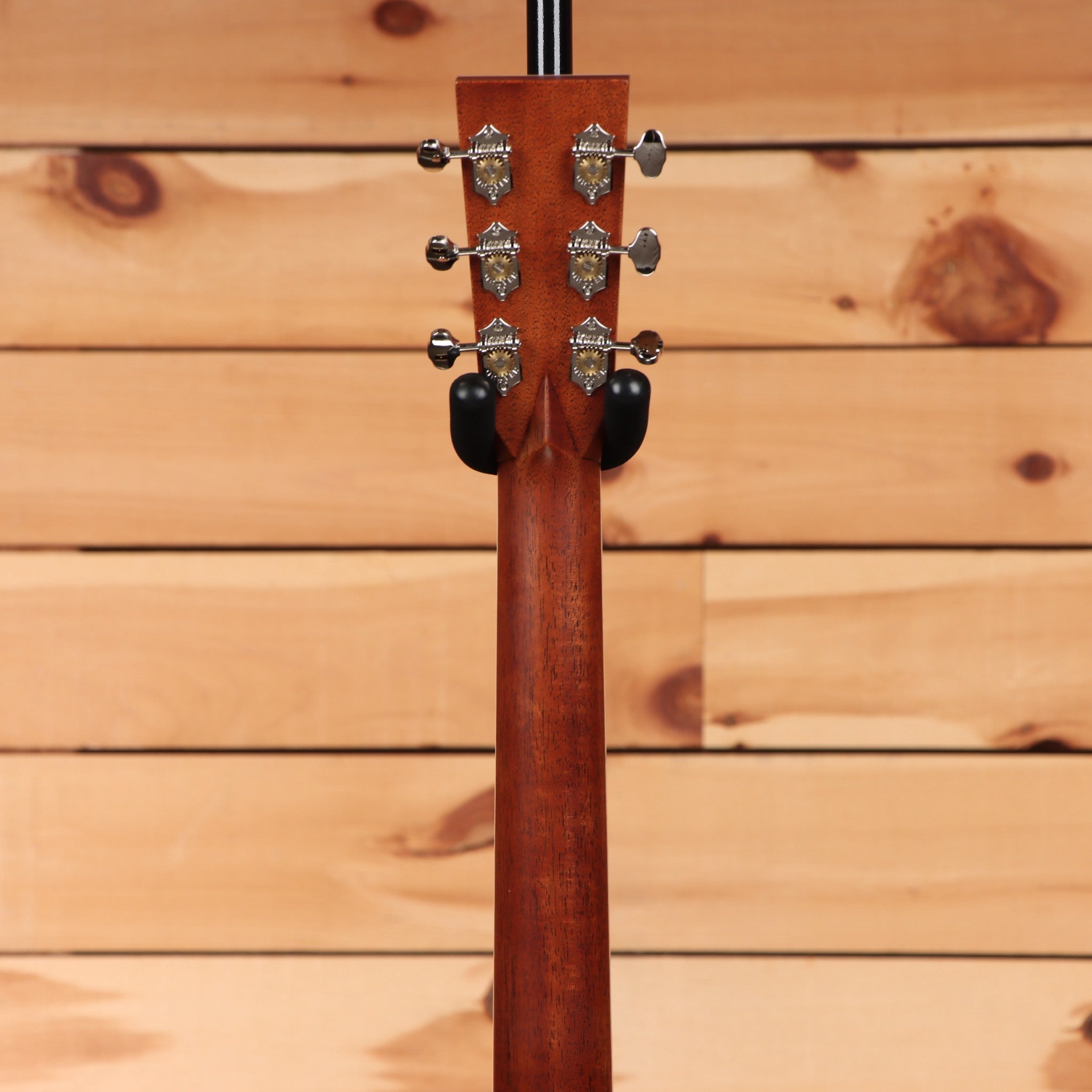 Martin 2026 NAMM Custom acoustic guitar natural finish with chrome tuning machines