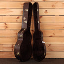 Taylor Baritone 8-String acoustic guitar natural finish with gold hardware and black velvet interior case
