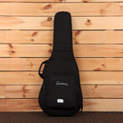 Eastman E2OM deluxe acoustic guitar case black gig bag with shoulder straps
