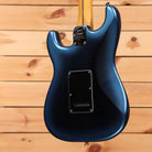 Fender American Professional II Stratocaster electric guitar Dark Night with maple neck and single-coil pickups