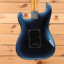 Fender American Professional II Stratocaster electric guitar Dark Night with maple neck and single-coil pickups
