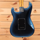 Fender American Professional II Stratocaster electric guitar Dark Night with maple neck and single-coil pickups
