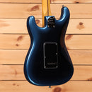 Fender American Professional II Stratocaster electric guitar Dark Night with maple neck and single-coil pickups