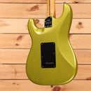 Fender American Ultra II Stratocaster HSS electric guitar Solar Flare with black pickguard