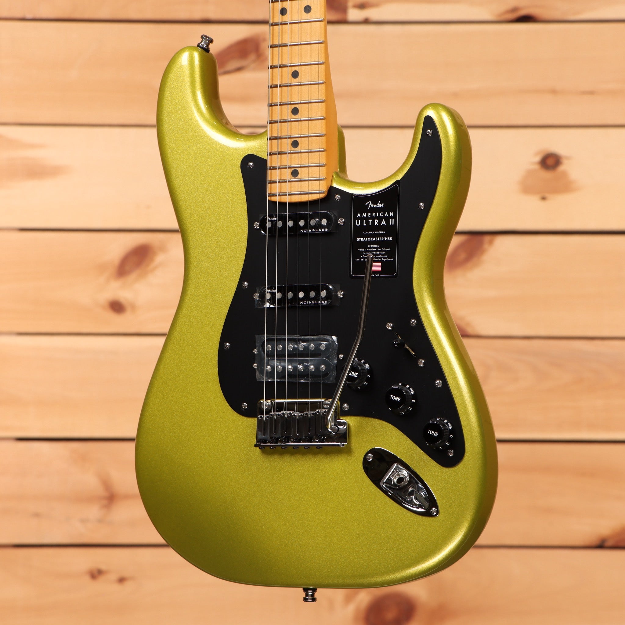 Fender American Ultra II Stratocaster HSS - Solar Flare