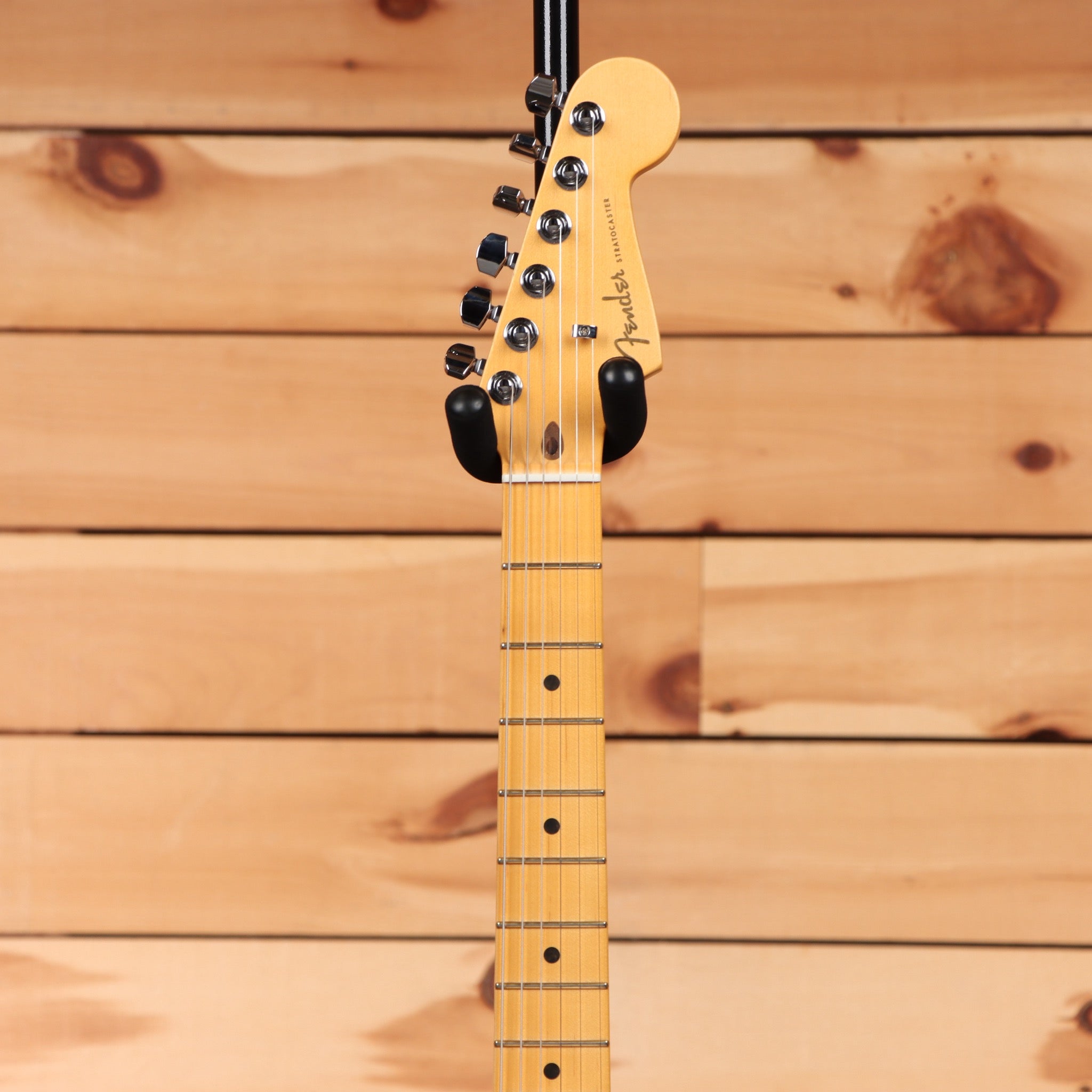 Fender American Ultra II Stratocaster HSS electric guitar Solar Flare maple neck