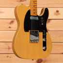 Fender American Vintage II 1951 Telecaster electric guitar Butterscotch Blonde with black pickguard