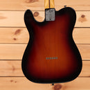 Fender American Professional II Telecaster electric guitar 3-Color Sunburst with chrome hardware and maple neck