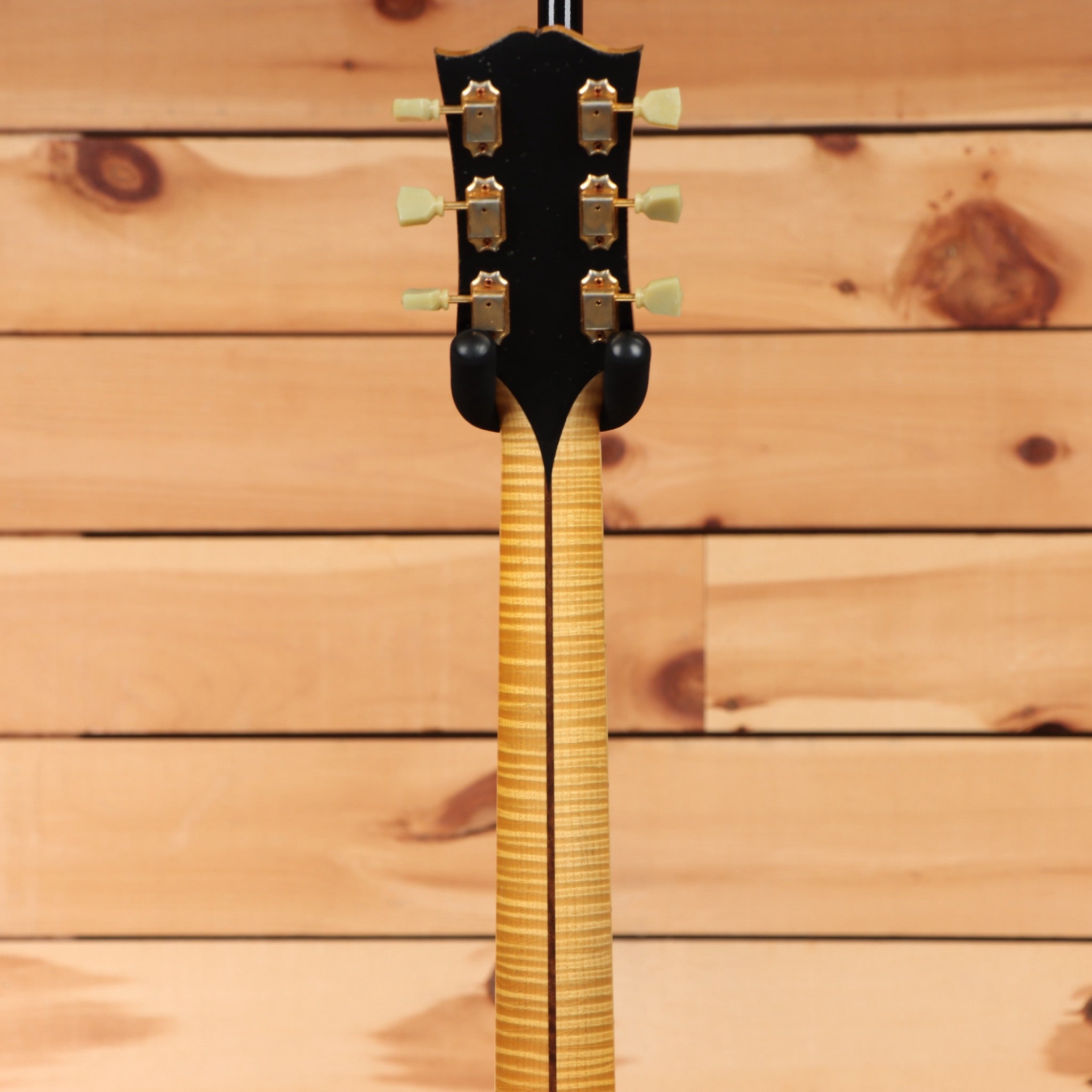 Gibson 1957 SJ200 acoustic guitar light aged natural finish with maple neck and gold tuners