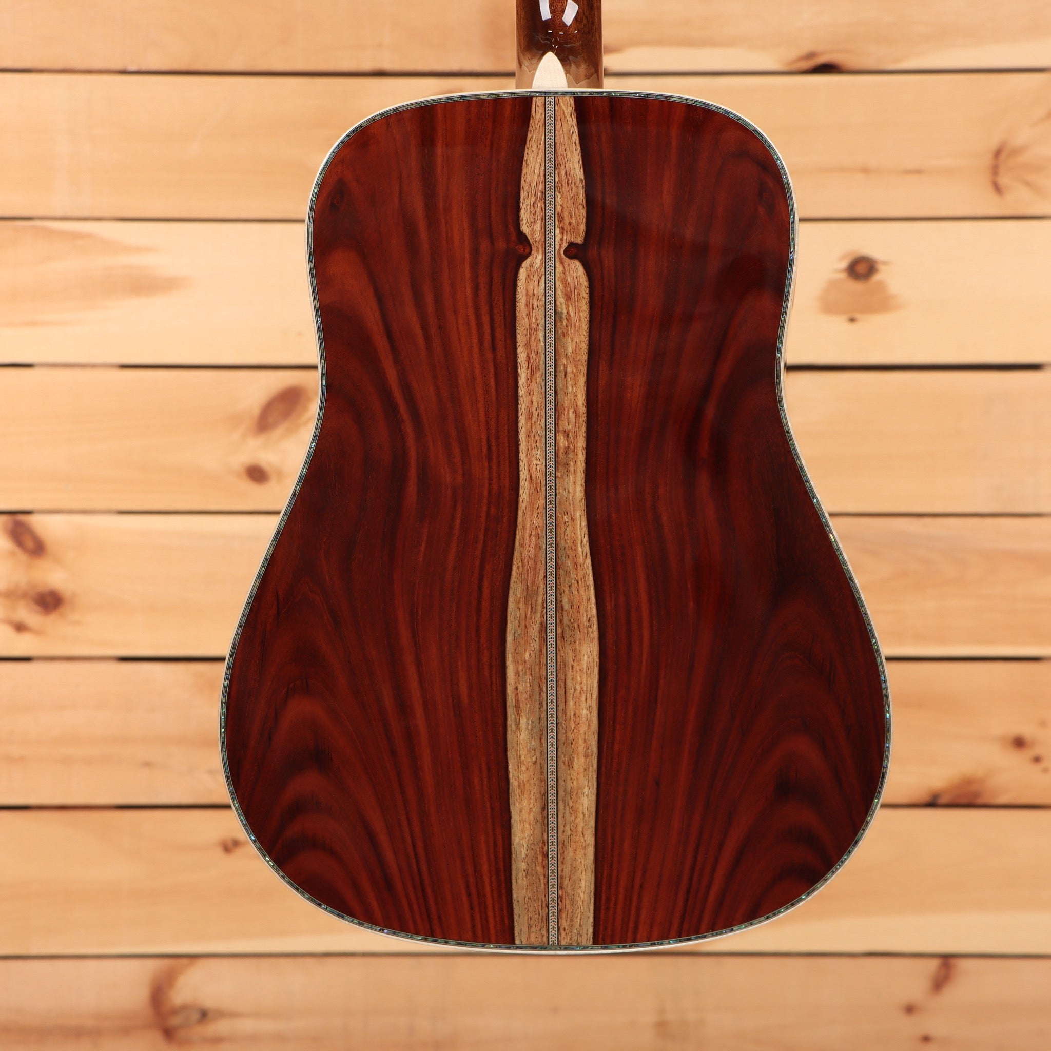 Martin 2026 NAMM Custom dreadnought acoustic guitar natural finish with mahogany back and sides