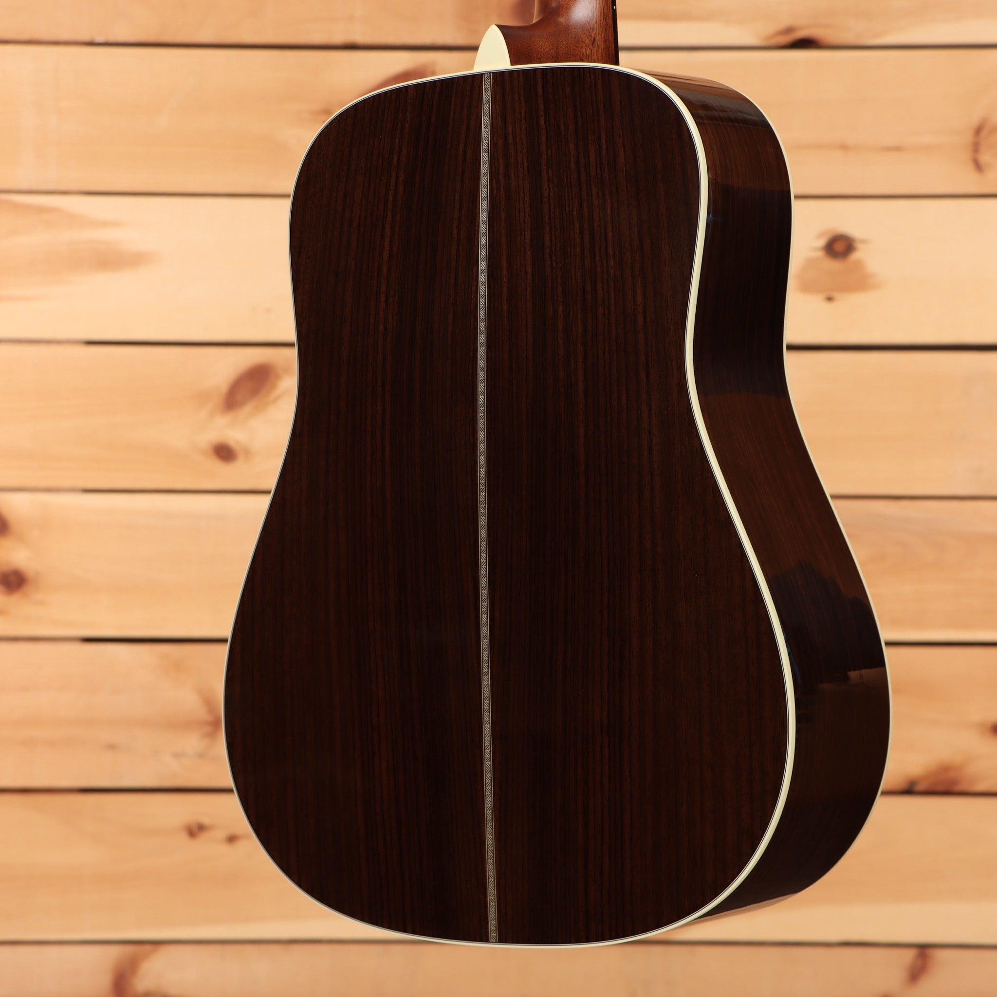 Martin D-28 Billy Strings dreadnought acoustic guitar natural finish with white binding