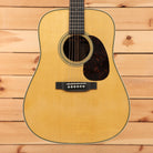 Martin D-28 Billy Strings dreadnought acoustic guitar natural finish with tortoiseshell pickguard