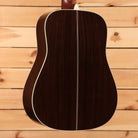 Martin D-28 Billy Strings dreadnought acoustic guitar natural finish with white binding