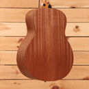 Taylor GS Mini mahogany natural acoustic guitar with concert body shape and figured wood grain