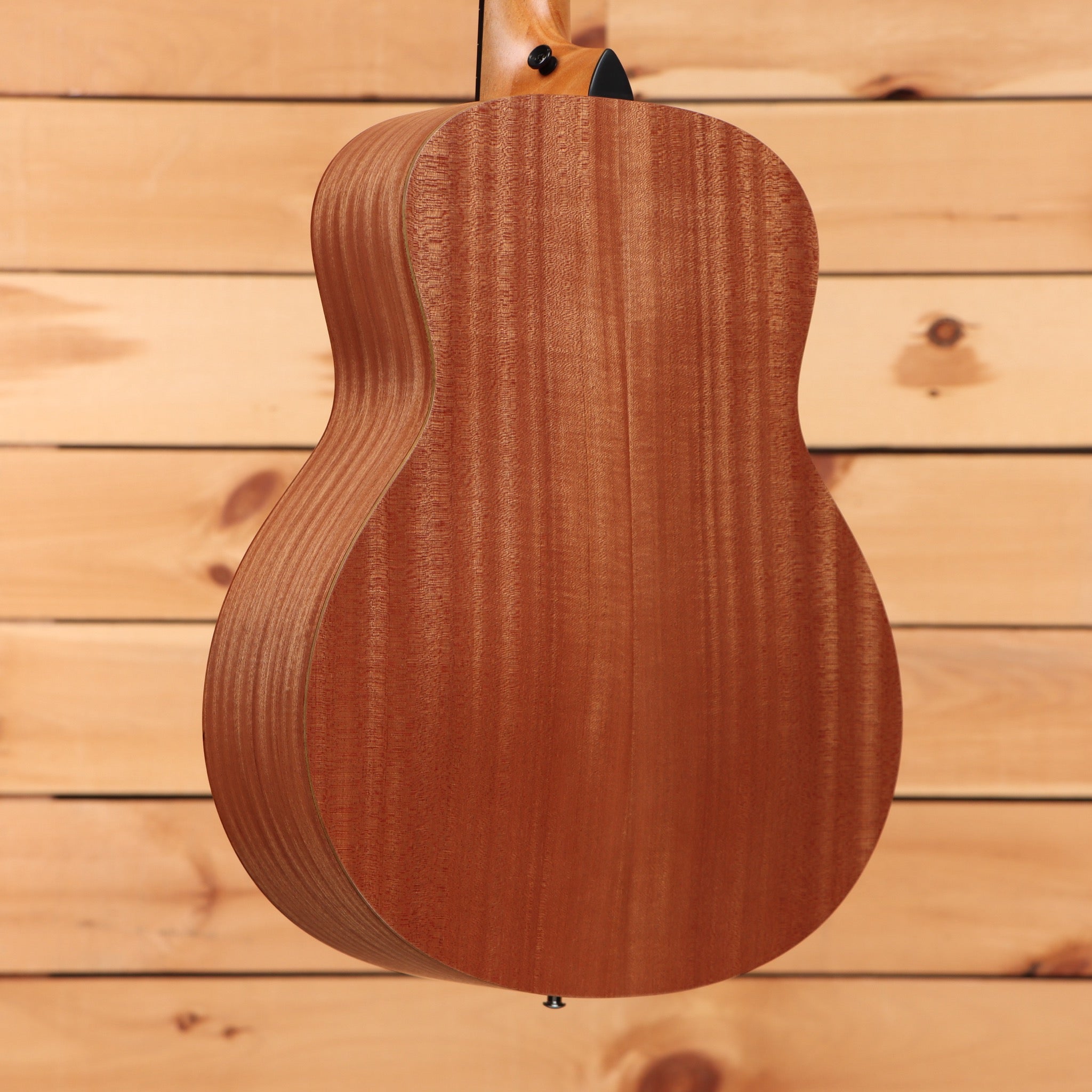 Taylor GS Mini mahogany natural acoustic guitar with concert body shape and figured wood grain