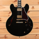 Gibson 1959 ES-355 semi-hollow electric guitar ebony aged finish with dual humbuckers and f-holes pre-owned