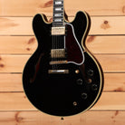 Pre-owned Gibson 1959 ES-355 semi-hollow electric guitar Ebony with dual humbuckers and f-holes