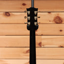 Pre-owned Gibson 1959 ES-355 semi-hollow electric guitar Ebony with gold tuning machines