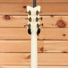 Gretsch G6134T-58 Vintage Select '58 Penguin hollowbody Vintage White back headstock with gold tuners