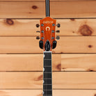 Gretsch G6120T Brian Setzer Nashville hollowbody electric guitar Smoke Orange with bound ebony fretboard