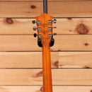 Gretsch G6120T-BSSMK Brian Setzer Nashville hollow body guitar Smoke Orange with Bigsby chrome tuners back view