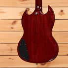 Gibson Derek Trucks SG electric guitar Vintage Red mahogany body back with black control cavity cover