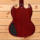 Gibson Derek Trucks SG electric guitar Vintage Red mahogany body back with black control cavity cover