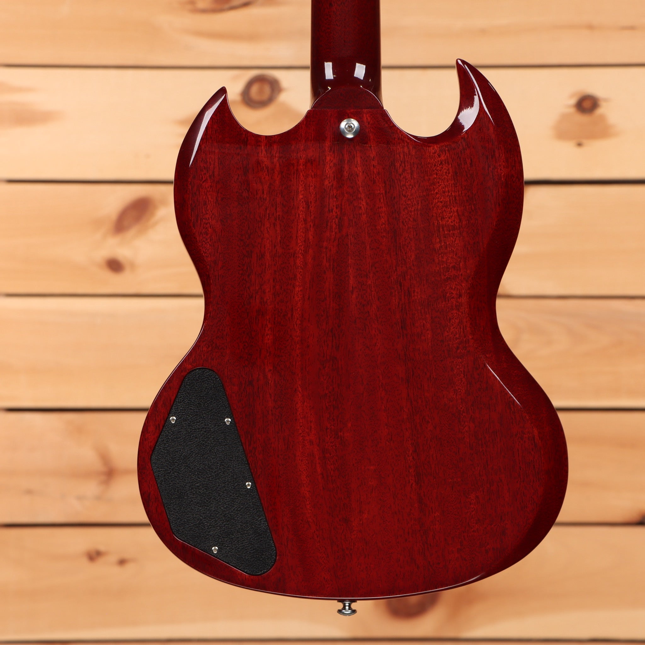 Gibson Derek Trucks SG electric guitar Vintage Red mahogany body back with black control cavity cover