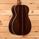 Martin Custom Shop NAMM 2026 Custom #5 acoustic guitar Aging Toner with figured rosewood back and herringbone center strip