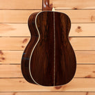 Martin Custom Shop NAMM 2026 Custom #5 acoustic guitar Aging Toner with figured rosewood back and herringbone center strip