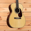 Martin Custom Shop NAMM 2026 Custom #5 acoustic guitar Aging Toner with herringbone binding and tortoise pickguard