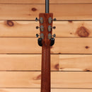 Martin Custom Shop NAMM 2026 Custom #5 Aging Toner acoustic guitar rear headstock with chrome Waverly tuners mahogany neck