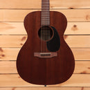 Martin 000-10E Retro Sapele acoustic-electric guitar natural finish with all-sapele top and tortoise pickguard