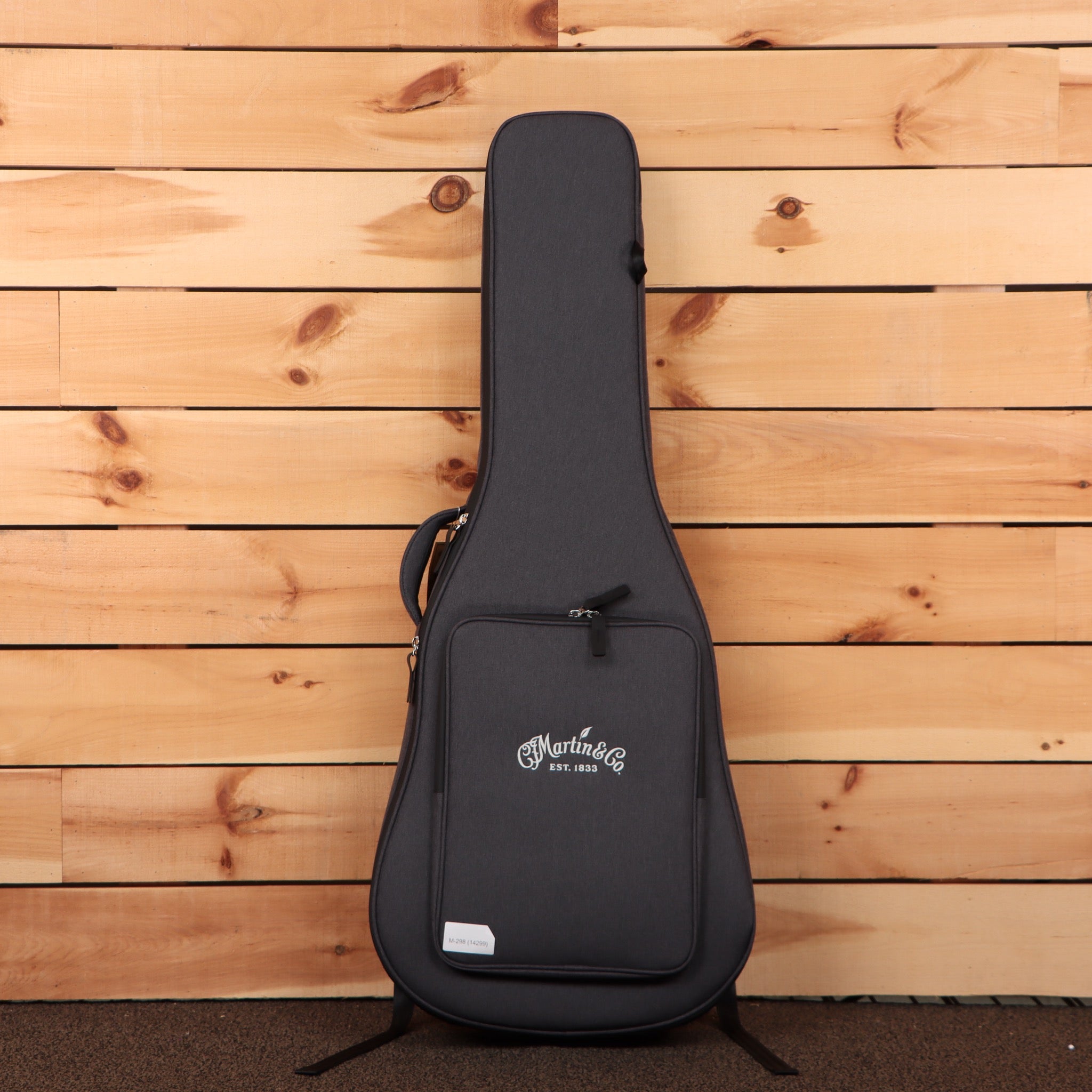 Martin 000-10E Retro Sapele Natural acoustic-electric guitar in black padded gig bag with CF Martin & Co logo
