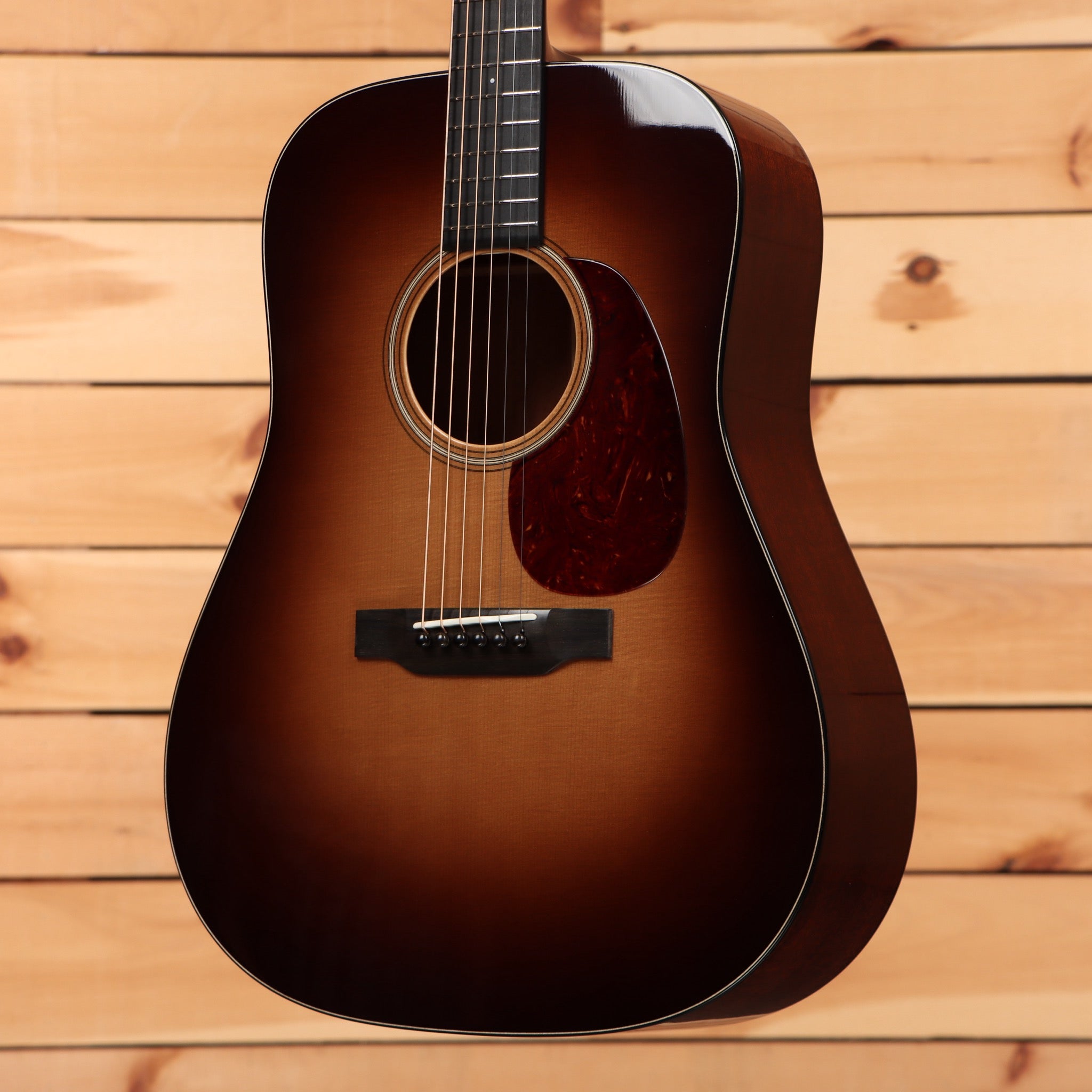 Bourgeois Limited Touchstone D Country Boy dreadnought acoustic guitar Sunburst finish with tortoise pickguard