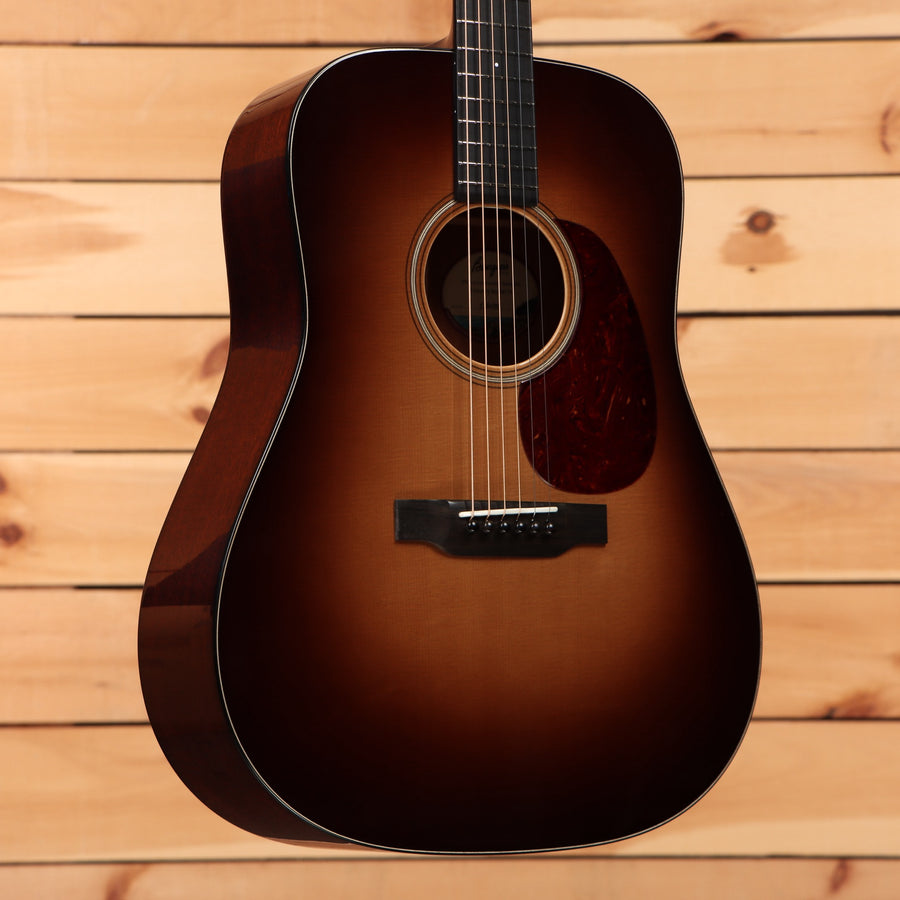 Bourgeois Limited Touchstone D Country Boy dreadnought acoustic guitar Sunburst finish with tortoise pickguard