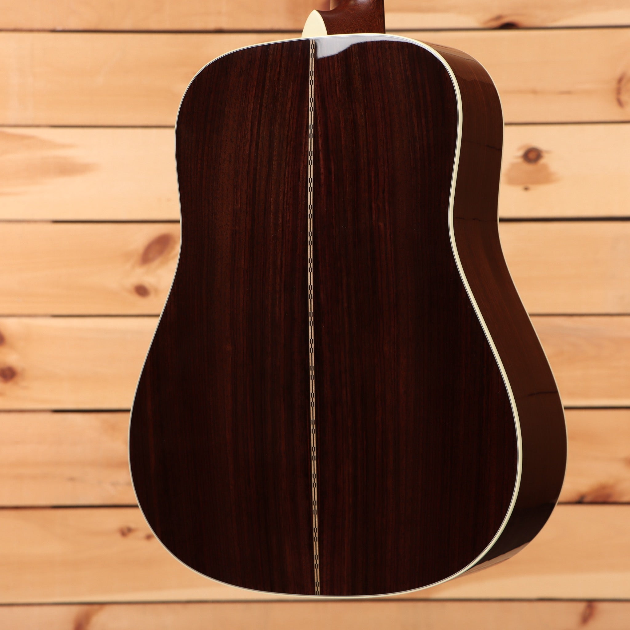 Martin D-28 Aging Toner dreadnought acoustic guitar with rosewood back and sides and white binding