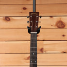 Martin D-28 Aging Toner dreadnought acoustic guitar headstock with rosewood fretboard and chrome tuners