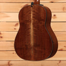 Taylor Custom Grand Pacific acoustic guitar Natural finish with figured mahogany back and black binding