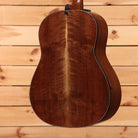 Taylor Custom Grand Pacific acoustic guitar Natural finish with figured mahogany back and black binding