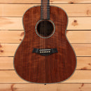 Taylor Custom Grand Pacific dreadnought acoustic guitar Natural finish with solid mahogany top and body binding