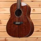 Taylor Custom Grand Pacific dreadnought acoustic guitar Natural finish with mahogany top and abalone rosette binding